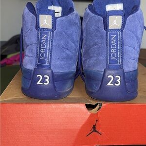 Air Jordan 12 Retro Deep Royal Blue Sneakers